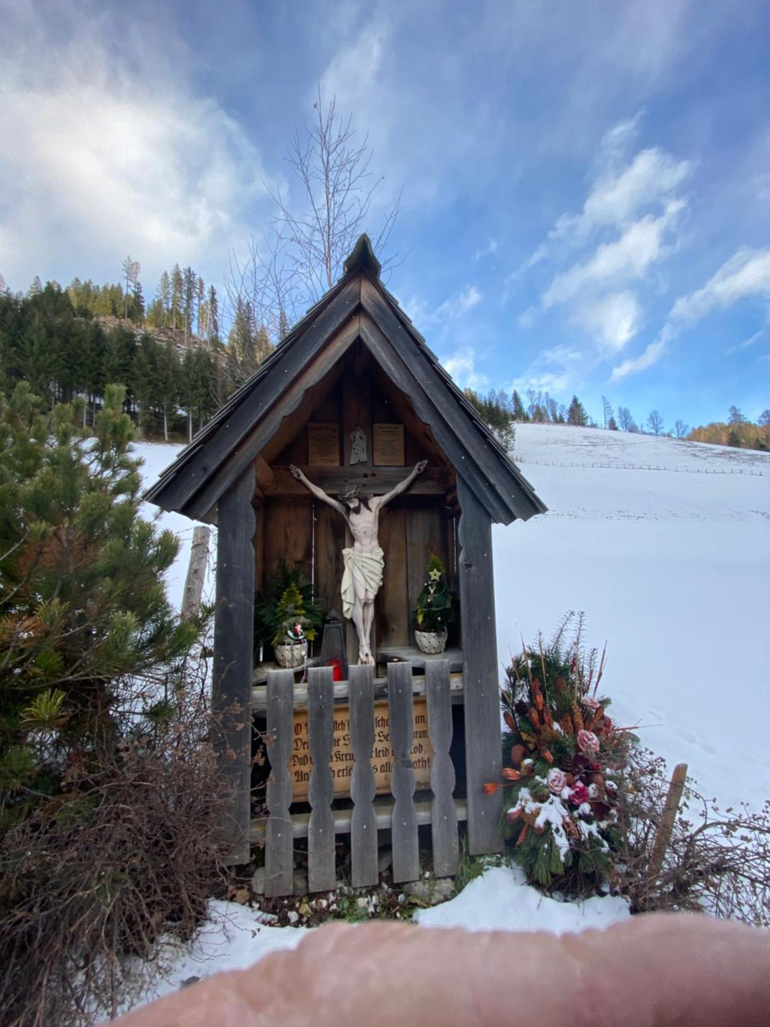 Poelstaler Berghuette Apartment Oberzeiring Bagian luar foto
